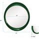 Ellipse 39 X 35 inch Hunter Green Mirror